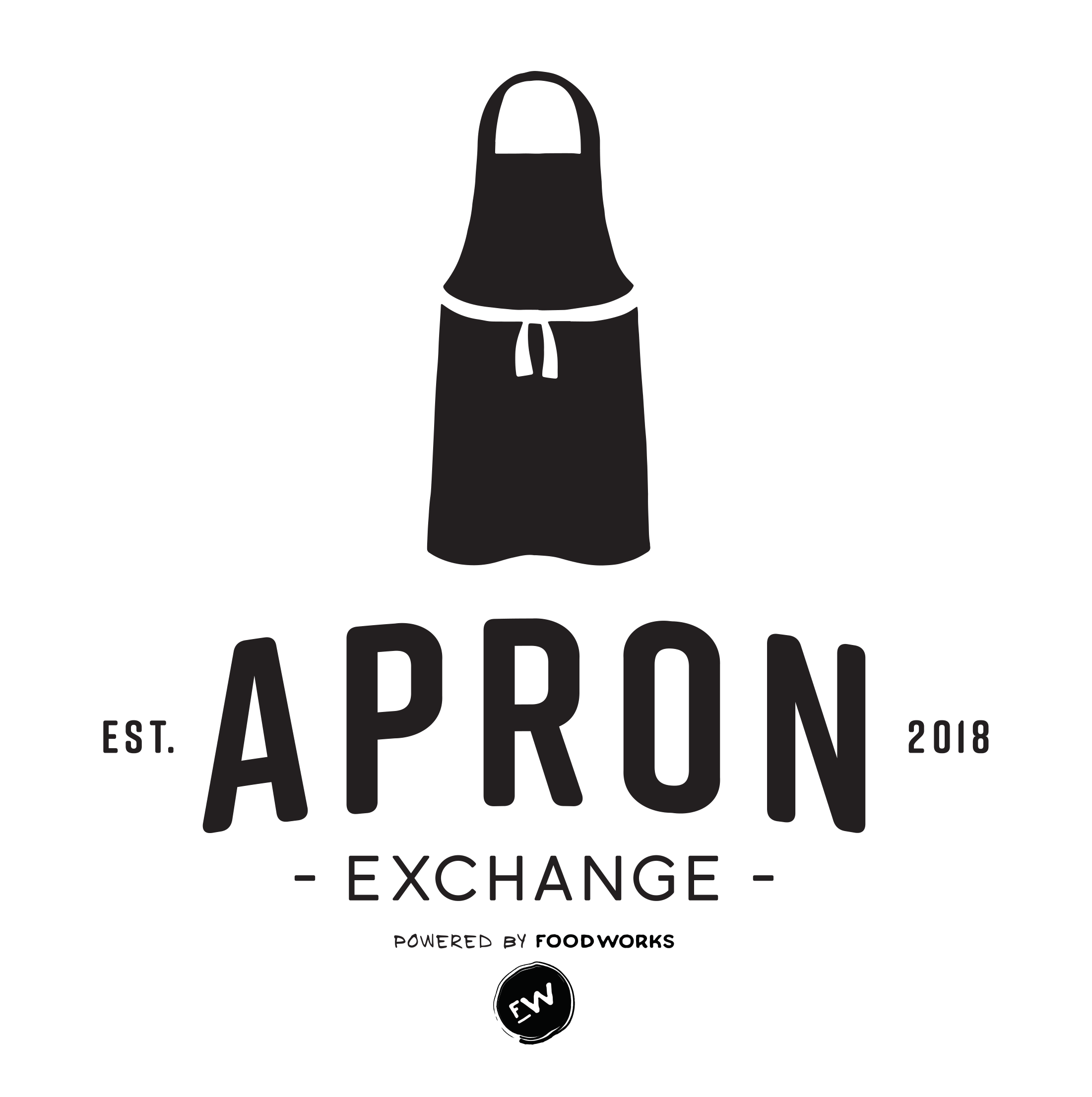 Exploratory Apron Exchange lockup with an apron symbol